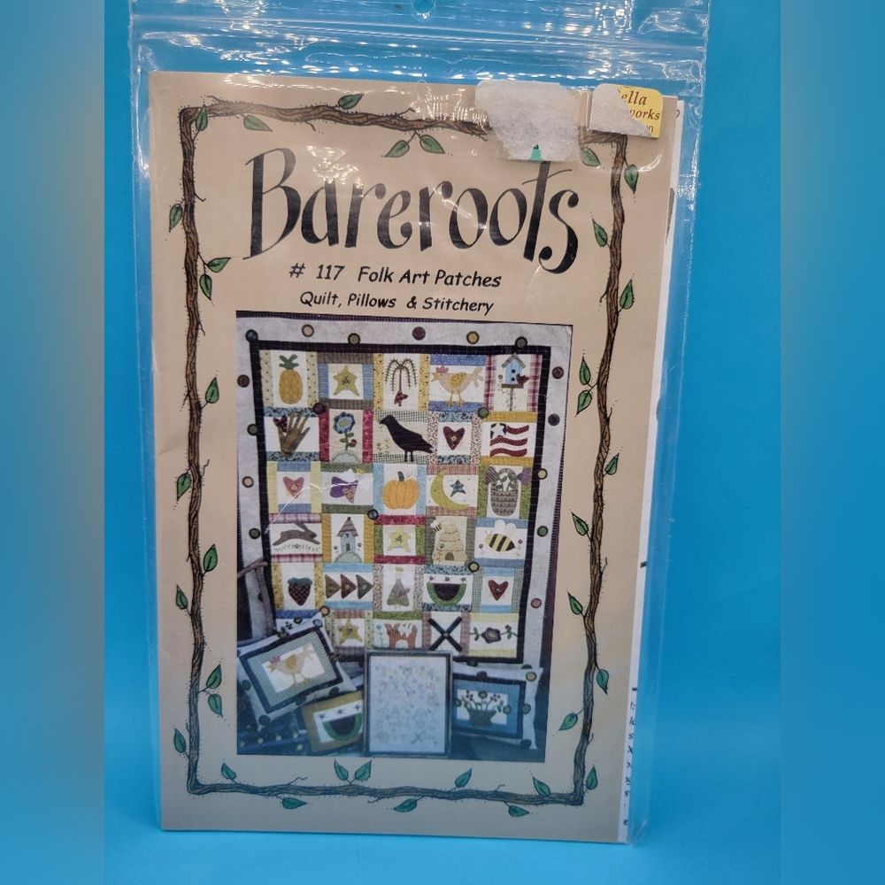 Bareroots Folk Art Patches Quilt Pattern